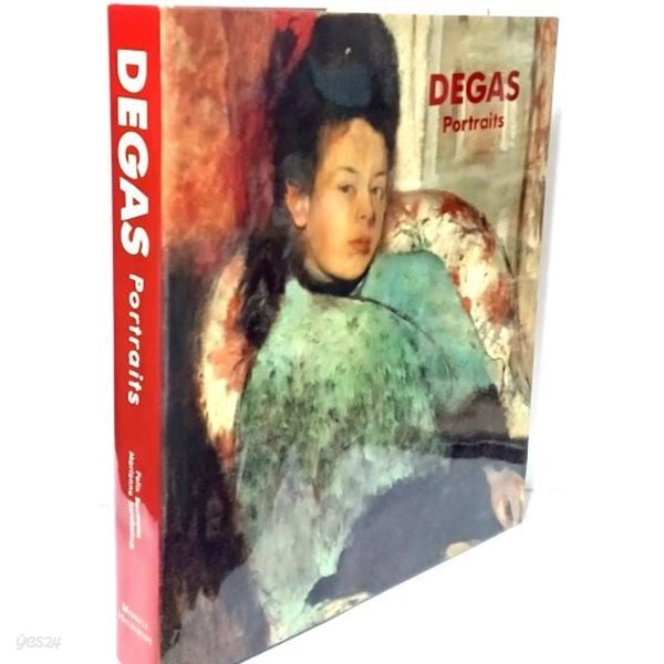 DEGAS Portraits(프랑스의 인상파 화가 에드가르 드가 초상화)-257/300/40, 372쪽,하드커버-아래설명참조-