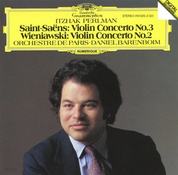 Saint Saens :Violin Concerto No.3 ,No.2 - 펄만 (Itzhak Perlman)(일본발매)