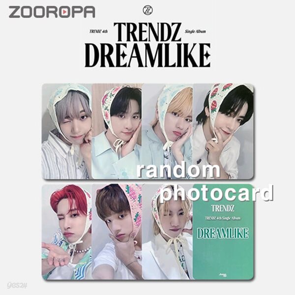 [새상품/J 포토카드] 트렌드지 TRENDZ DREAMLIKE (정품/점프업이엔티)