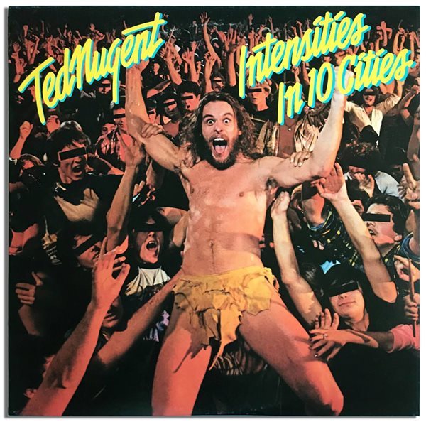 [일본반LP] Ted Nugent-Intensities In 10 Cities