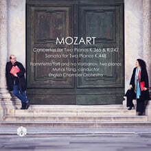 Ivo Varbanov / Fiammetta Tarli 모차르트: 두 대의 피아노를 위한 협주곡과 소나타 (Mozart: Concertos For Pianos K.365 &amp; K.242)