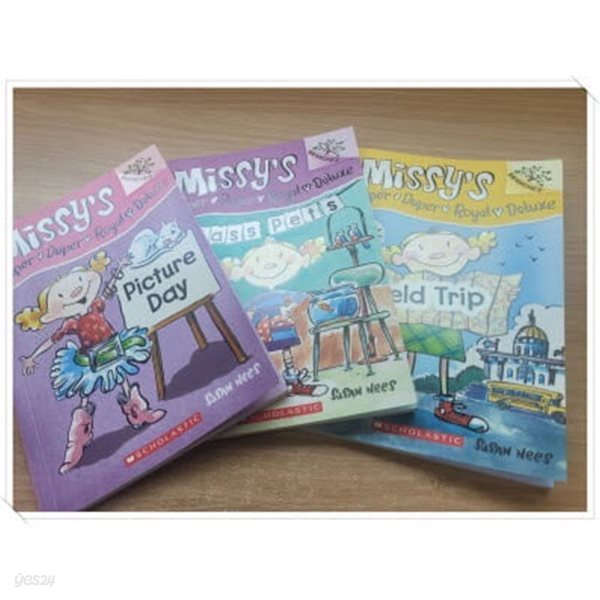 Missy‘s Super Duper Royal Deluxe Book 3권 세트(4권중 3편이 없음).1 Picture Da...지은이 Susan Nees.출판사 Scholastic