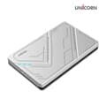 유니콘 HDD-300V USB3.1 케이블포함 2.5인치 외장하드케이스 원터치슬라이드조립