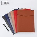 생활더봄 A4파일 세로형 태블릿 북파우치 가죽 서류가방