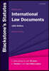 Blackstone's International Law Documents