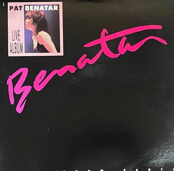 [LP] 팻 베네타 - Pat Benatar - Live From Earth LP [서울-라이센스반]