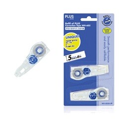 [알앤비]plus 플러스 수정테이프 리필 WH-605R-2p