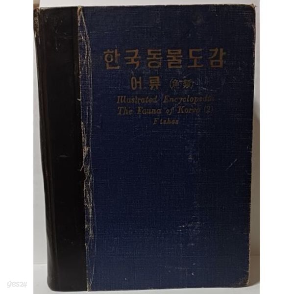 한국동식물도감  어류(복사판아닌 원판) -정문기-중앙도서주식회사- 190/260/75, 861쪽(두꺼운책),하드커버- 아래설명참조-