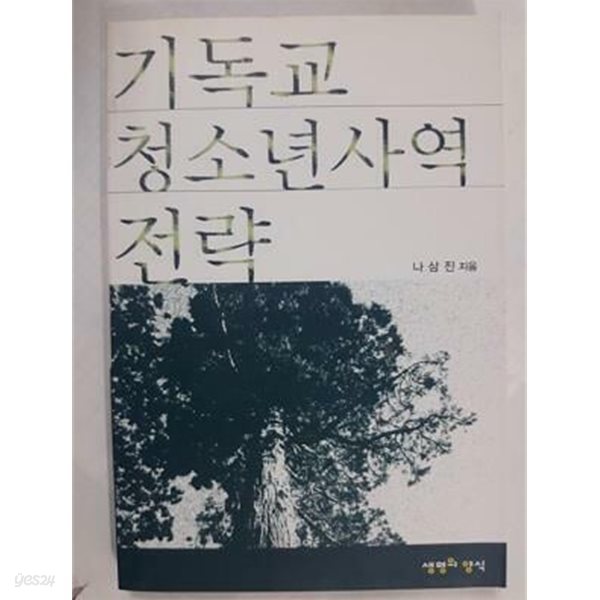 기독교 청소년사역 전략 /(나삼진)