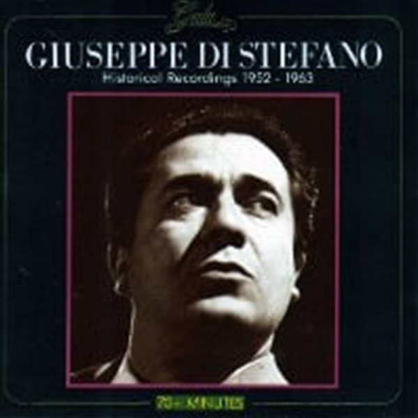 Giuseppe Di Stefano / Historical Recordings 1952-1963 (수입/RMB999804)