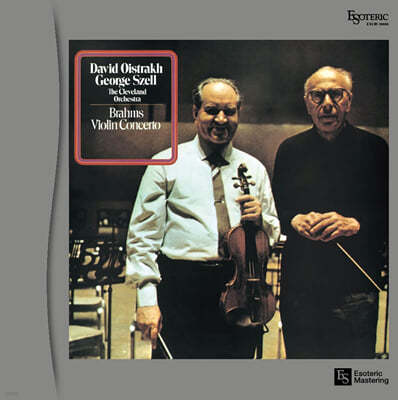 David Oistrakh 브람스: 바이올린 협주곡 (Violin Concerto in D Major, Op. 77) [LP]