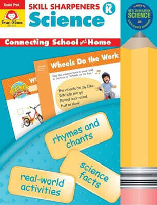 에반무어 Skill Sharpeners Science Pre K : Student Book (QR)
