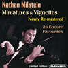 나단 밀스타인 바이올린 연주집 (Nathan Milstein Miniatures Vignettes & More)