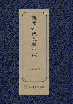 한국근대장편소설 : 태백산맥
