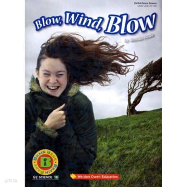 Blow, Wind, Blow (책 + CD 1장) /브레인 뱅크 [Brain Bank] Grade 2 Science