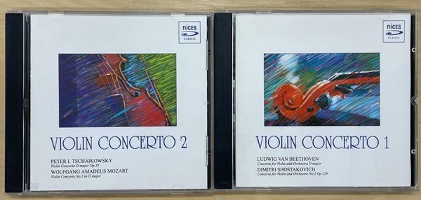 (2CD) violin concerto1.2 세트 / 나이세스 / 상태 : 최상 (설명과 사진 참고)