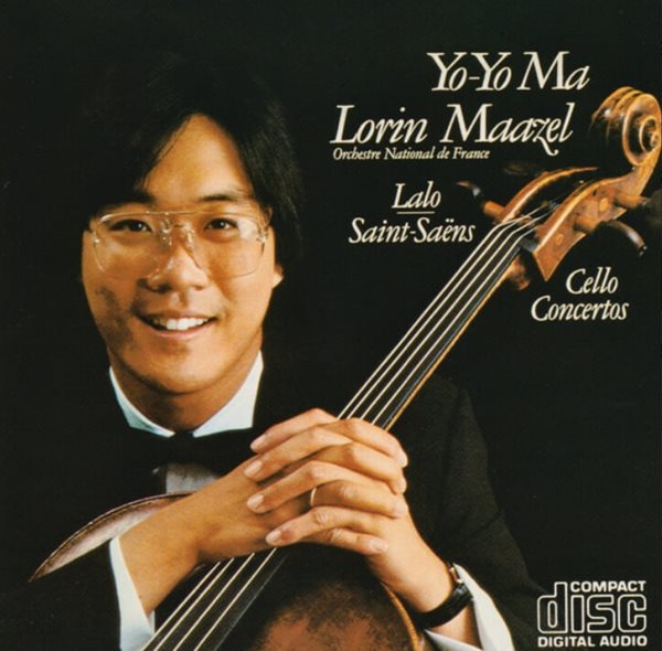 Lalo, Saint-Saens : Cello Concertos - 요요 마 (Yo-Yo Ma)(일본발매)