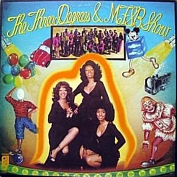 [일본반][LP] Three Degrees &amp; MFSB - The Three Degrees &amp; MFSB Show