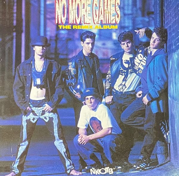 [LP] 뉴키즈 온 더 블록 - New Kids On The Block - No More Games The Remix Album LP [CBS Korea-라이센스반]