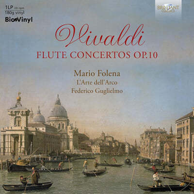 Mario Folena 비발디: 플루트 협주곡 (Vivaldi: Flute Concertos Op.10) [LP]