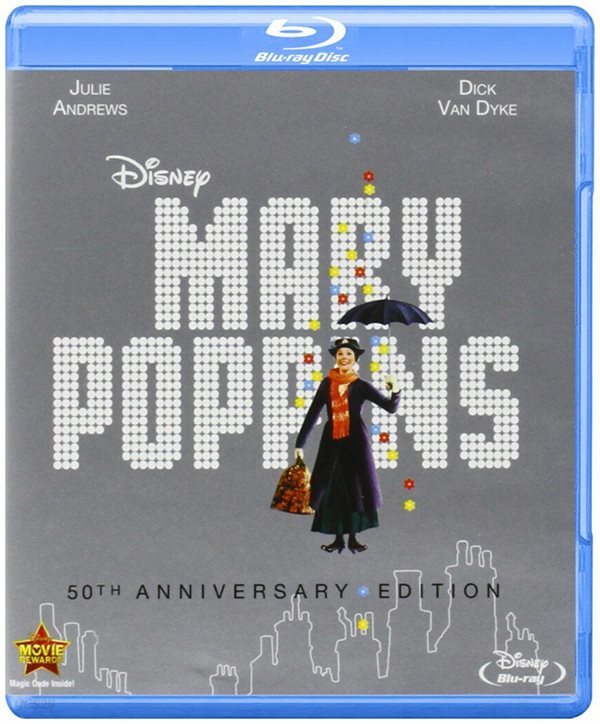 Mary Poppins: 50th Anniversary Edition 메리 포핀즈 Walt Disney 월트 디즈니 블루레이 Blu-ray