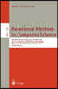Relational Methods in Computer Science: 6th International Conference, Relmics 2001 and 1st Workshop of Cost Action 274 Tarski Oisterwijk, the Netherla