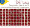 Neil Thomson 클라우디우 산토루: 교향곡 4번, 6번 외 (Claudio Santoro: Fantasias Sul America, Violin Sonata)