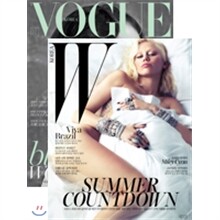 VOGUE 보그 + W 코리아 (월간) : 6월 합본세트 [2014]