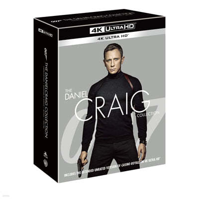 다니엘 크레이그 4-Movie 콜렉션  (4Disc, 4K Only) : 블루레이