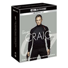 다니엘 크레이그 4-Movie 콜렉션  (4Disc, 4K Only) : 블루레이