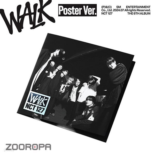 [미개봉/Poster Ver] 엔시티 127 NCT 127 WALK 6집