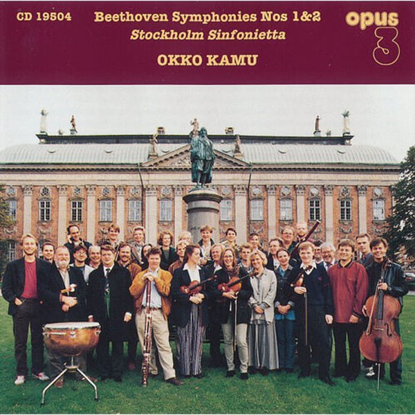 Okko Kamu / Beethoven : Symphonies Nos 1 &amp; 2 (수입/19504)