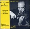 Ricardo Odnoposoff 글라주노프 / 드보르작: 바이올린 협주곡 - 카르도 오드노포소프 (Glazunov & Dvorak: The Great Violin Concertos)