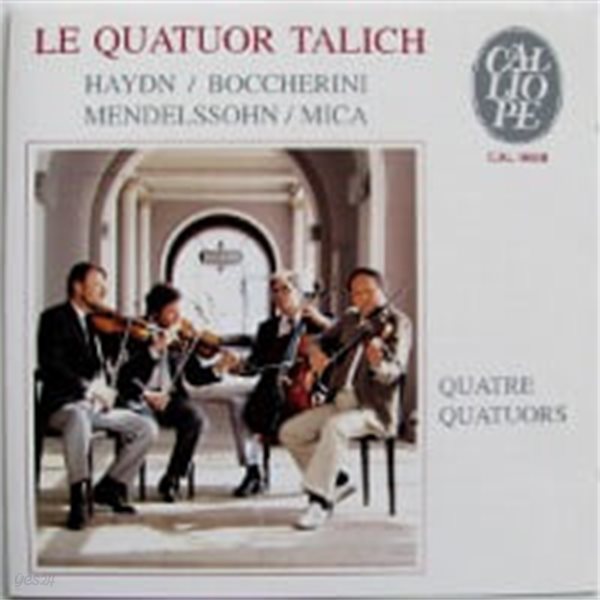 Talich Quartet (Le Quatuor Talich) / Four String Quartets - Haydn~수입/CAL9698)