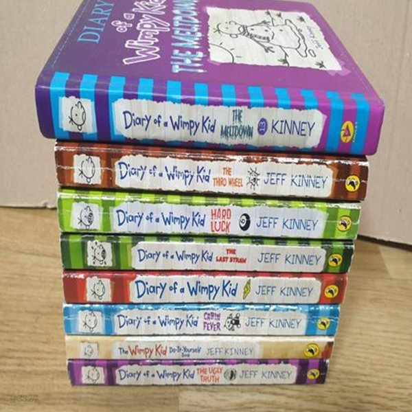 Diary of a Wimpy Kid Book #1-8 Set