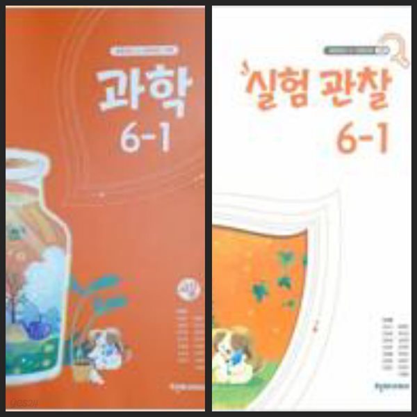 [22년이후판] 초등학교 교과서 과학6-1 &amp; 실험관찰6-1/ 천재교과서ㅡ&gt; 상품설명 필독!