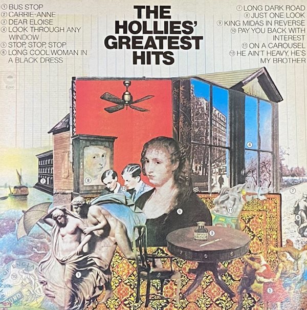 [LP] 홀리스 - Hollies - Greatest Hits LP [CBS Korea-라이센스반]