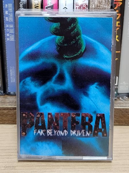 (미개봉 카세트테이프) PANTERA (판테라) - Far Beyond Driven