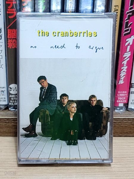 (미개봉 카세트테이프) Cranberries 크랜베리스 - No Need To Argue (좀비 zombie 수록)