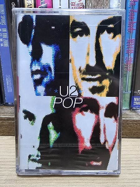 (미개봉 카세트테이프) U2 - Pop