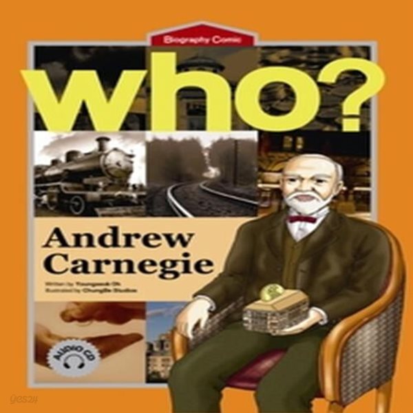 Who? Andrew Carnegie (Book+Audio CD)