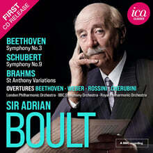Adrian Boult 베토벤: 교향곡 3번 &#39;영웅&#39;, 슈베르트: 교향곡 9번 &#39;그레이트&#39; 외 (Beethoven: Symphony No. 3, Op. 55 / Schubert: Symphony No. 9, D. 944 etc)