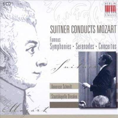 모차르트 : 교향곡 28-41번, 세레나데, 피아노 협주곡 (Mozart : Symphony No.28-41, Serenades, Piano Concerto No.19 &amp; 21) (6 For 3) - Otmar Suitner