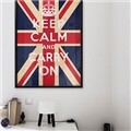 Keep Calm 아트포스터 - 60x90 [Soho 프레임]