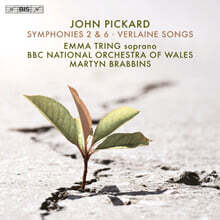 Martyn Brabbins 존 피카드: 교향곡 2번, 6번, 베를렌 노래 [챔버 오케스트라를 위한 버전] (John Pickard: Symphonies 2 &amp; 6, Verlaine Songs)
