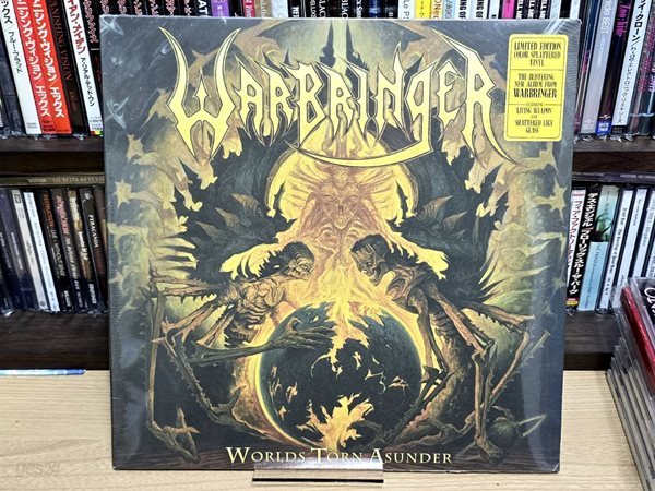 (미개봉?/?수입?/?스플래터?컬러?바이닐?LP) Warbringer - Worlds Torn Asunder