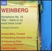 Vladimir Lande 바인베르크: 교향곡 18번 '전쟁, 이보다 더 잔인한 단어는 없다.', 트럼펫 협주곡 (Weinberg: Symphony 'War-There is No Word More Cruel', Trumpet Concerto) 상트페테르부르크 교향악단