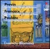Ensemble Blumina 프레빈 / 프랑셰 / 풀랑: 오보에, 바순, 피아노를 위한 트리오 (Previn / Francaix / Poulenc: Trio for Piano, Oboe and Bassoon)