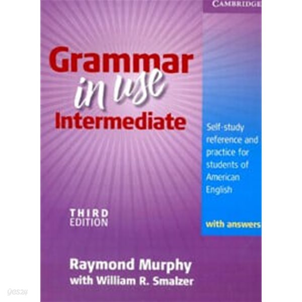 Grammar in Use Intermediate Student&#39;s Book with Answers Korean Edition: Self-Study Reference and Practice for Students of American English (Paperback, 3)