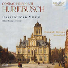 Fernando De Luca  후를레부슈: 하프시코드 작품 (Hurlebusch: Harpsichord Music)